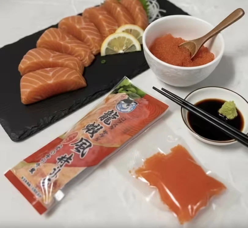 龍蝦沙拉鮭魚