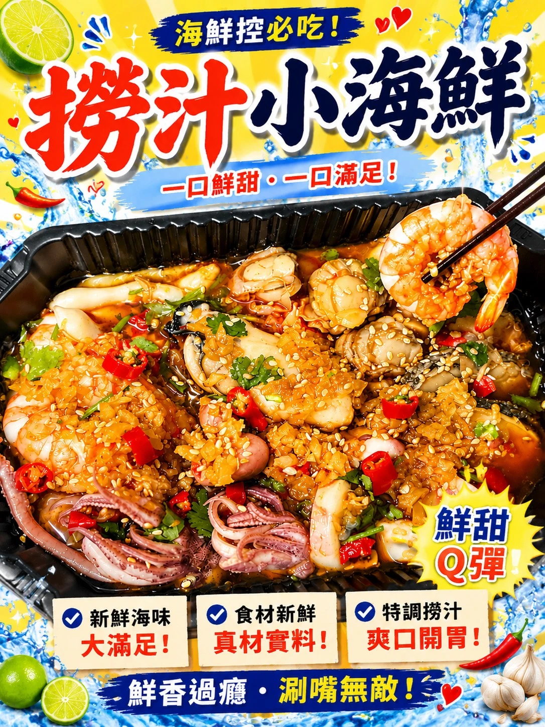 撈汁小海鮮