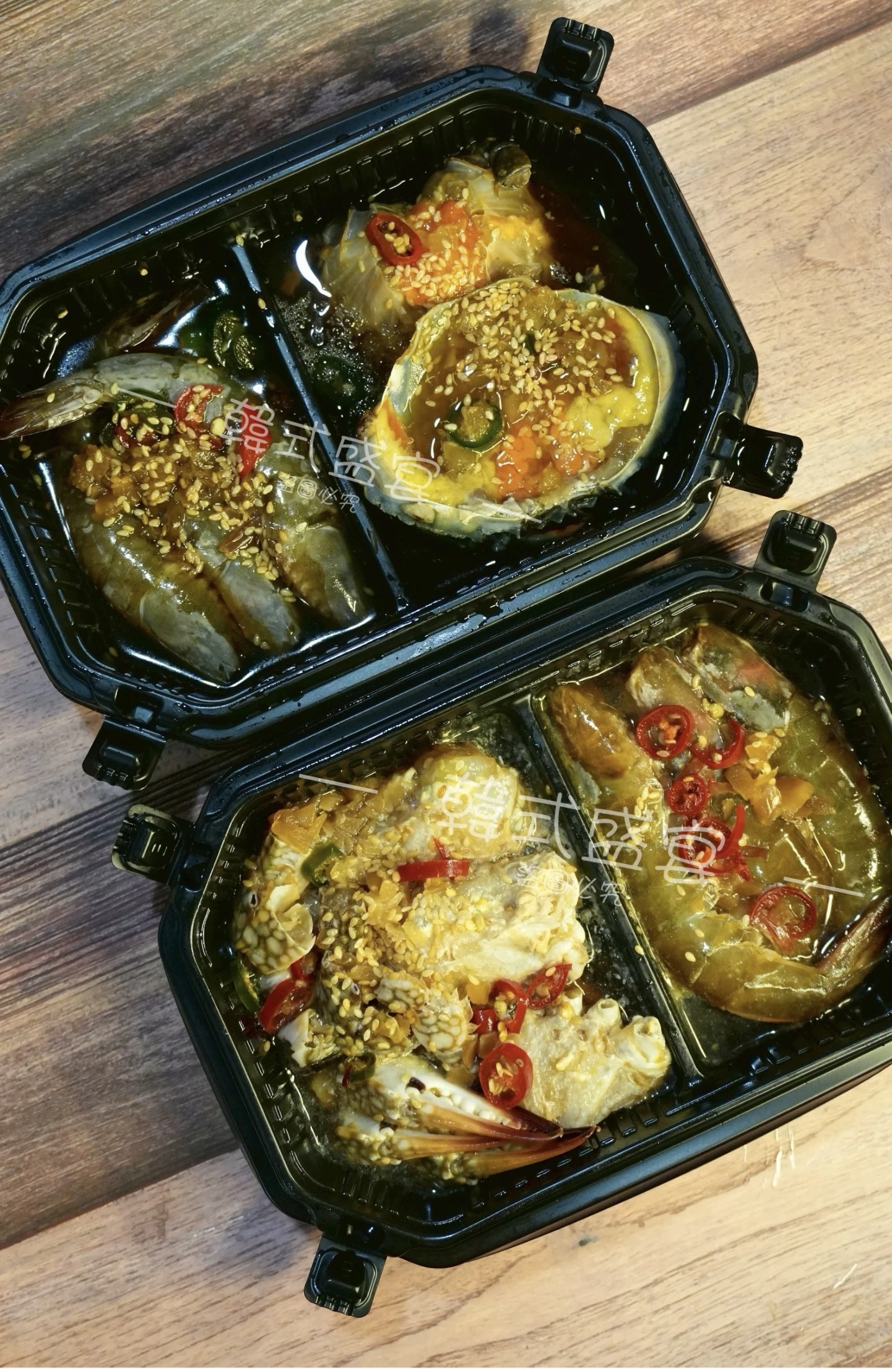 蝦拼蟹獨享盒