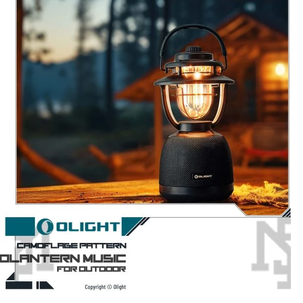 OLIGHT OLANTERN MUSIC 復古油燈造型 音響露營燈