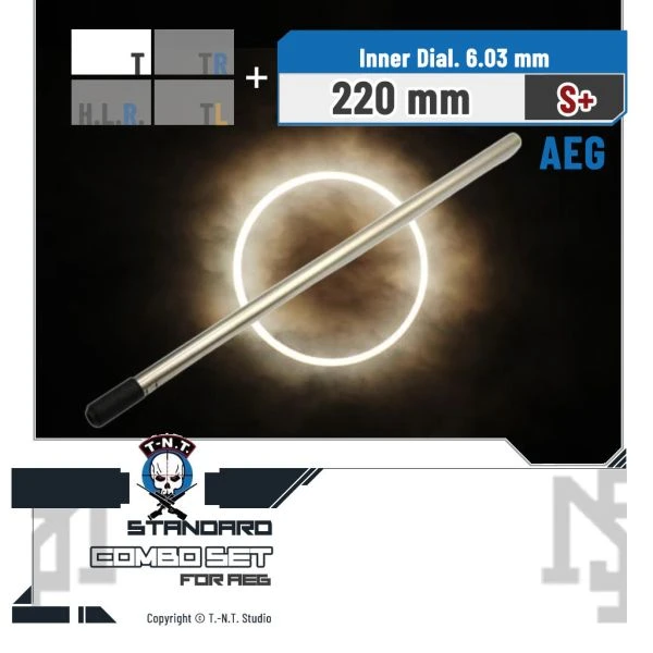 T-N.T. APS-X HOP-UP System AEG [日蝕] 管皮升級組 (220 mm + T-HOP/TR-HOP/HLR-HOP/TL-HOP)