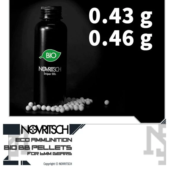 NOVRITSCH 環保重彈 BB彈 (罐裝)