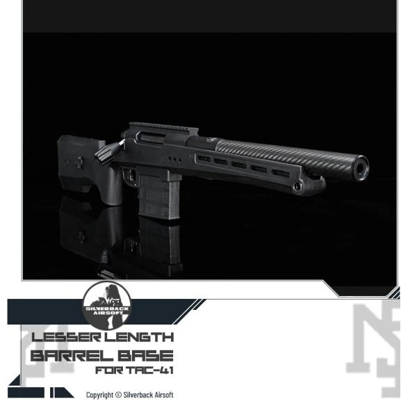 SILVERBACK TAC-41 碳纖維延伸管 轉接基座