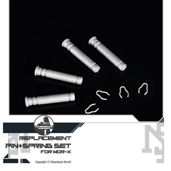 Silverback MDR-X 原廠 插銷 & 插銷彈簧 備用包 (各4份一包)