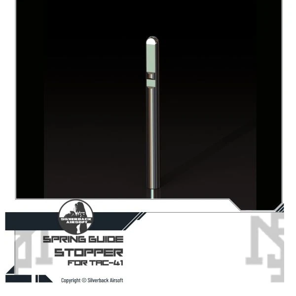 Silverback TAC-41 原廠 不鏽鋼 尾頂桿阻鐵