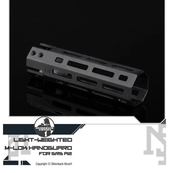Silverback SRS A2 輕量 M-LOK 護木 (黑色)