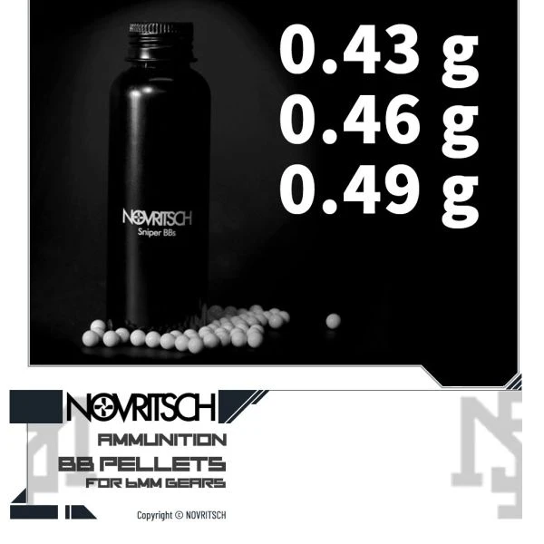 NOVRITSCH 精密 重彈 BB彈 (罐裝)