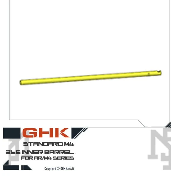 GHK AR/M4 265 mm 內管