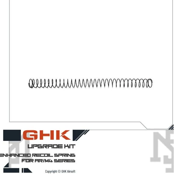 GHK AR/M4 升級 加強型覆進簧