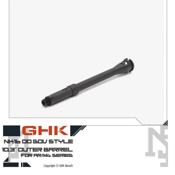 GHK AR/M4 URGI 10.3吋 MK16 DD GOV樣式 外管