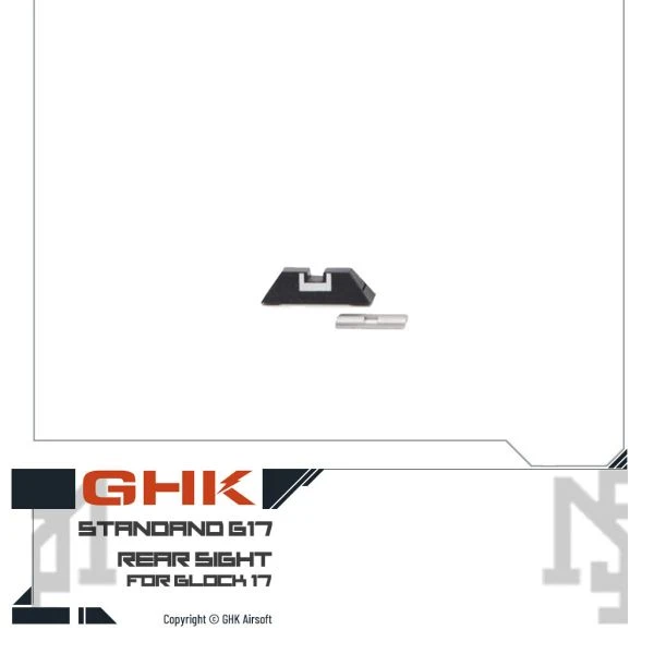 GHK Glock G17 後準星