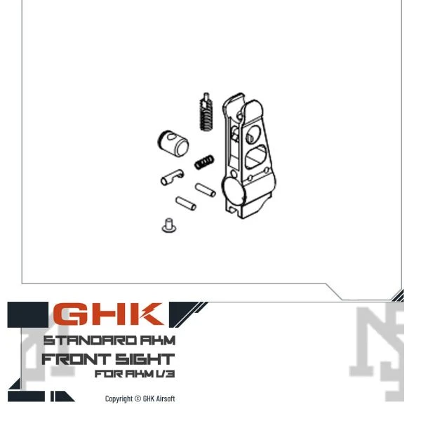 GHK AKM V3 前準星