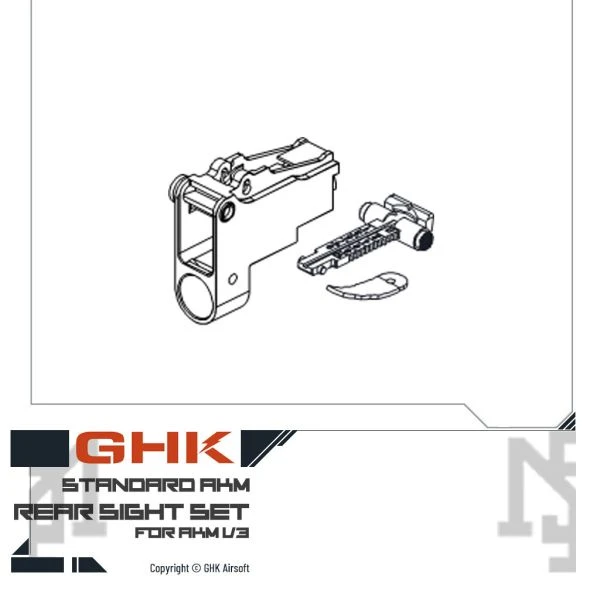 GHK AKM V3 表尺照門座