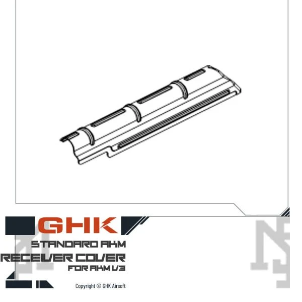 GHK AKM V3 槍身上蓋