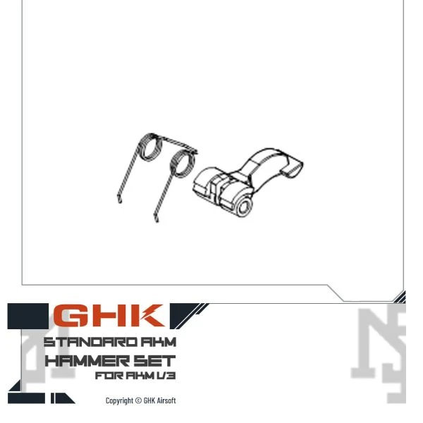GHK AKM V3 擊錘組