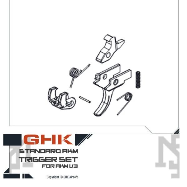 GHK AKM V3 扳機組