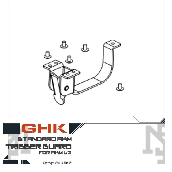 GHK AKM V3 扳機護弓組