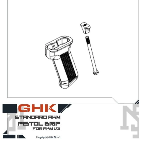 GHK AKM V3 電木握把