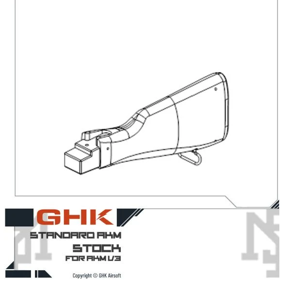 GHK AKM V3 槍托