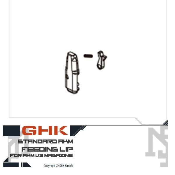 GHK AKM V3 彈匣 上彈唇