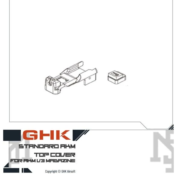 GHK AKM V3 彈匣 頂蓋