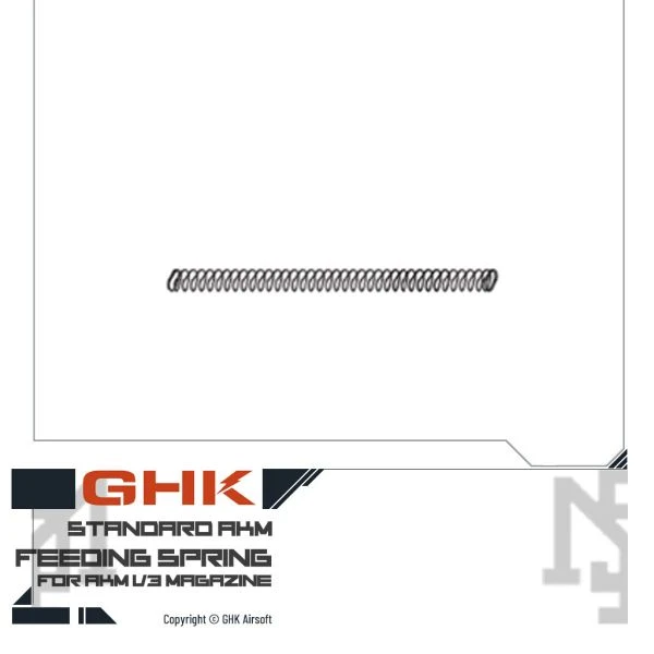GHK AKM V3 彈匣 上彈彈簧