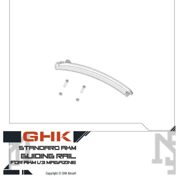 GHK AKM V3 彈匣 導軌