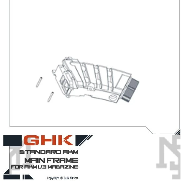 GHK AKM V3 彈匣 本體
