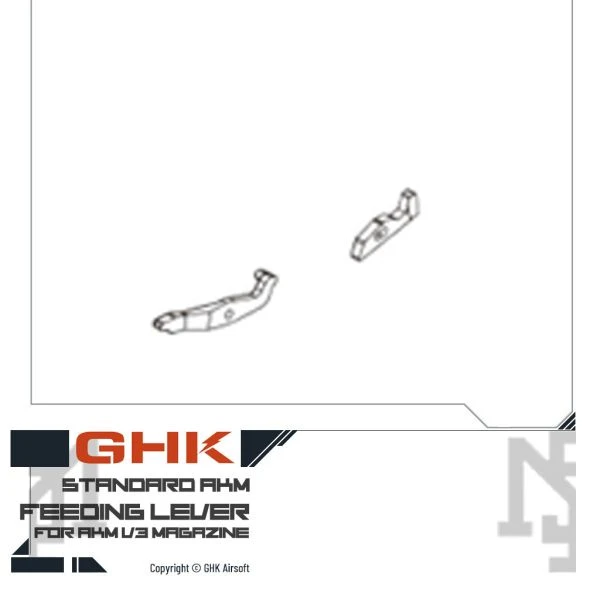 GHK AKM V3 彈匣 頂彈桿