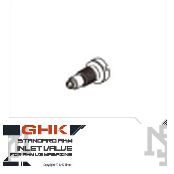 GHK AKM V3 彈匣 進氣閥 / 灌氣嘴