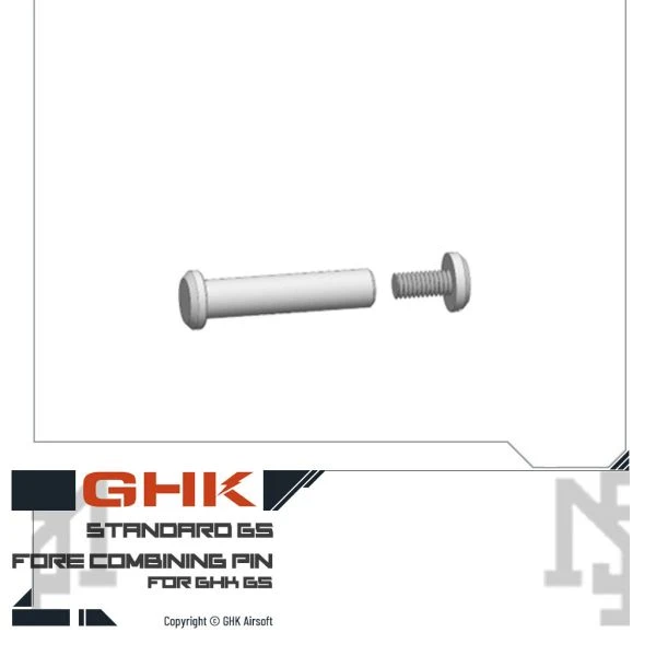 GHK G5 槍身 前結合銷