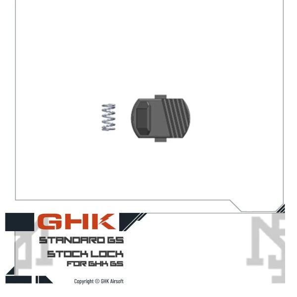 GHK G5 槍托 固定鈕