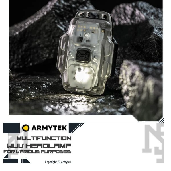 ARMYTEK 多功能頭燈 (驗鈔燈 / 鑰匙燈)