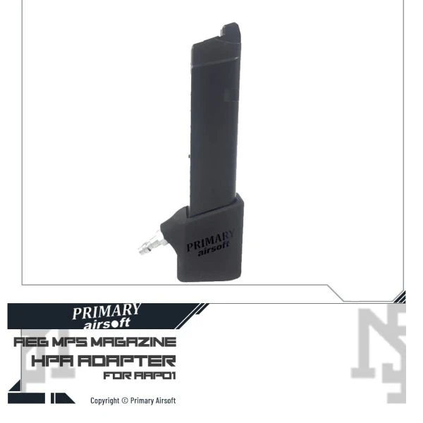 Primary Airsoft GLCOK/AAP01 HPA 轉接座 (轉 AEG MP5 彈匣)