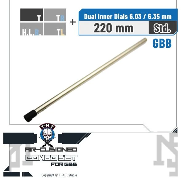 T-N.T. APS-X HOP-UP System GBB [標準] 管皮升級組 (220 mm + T-HOP/TR-HOP/HLR-HOP/TL-HOP)