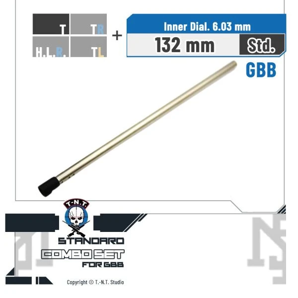 T-N.T. APS-X HOP-UP System GBB [標準] 管皮升級組 (132 mm + T-HOP/TR-HOP/HLR-HOP/TL-HOP)
