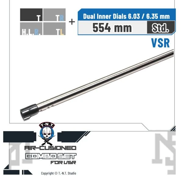 T-N.T. APS-X HOP-UP System VSR [標準] 管皮升級組 554 mm + T-HOP/TR-HOP/HLR-HOP/TL-HOP)