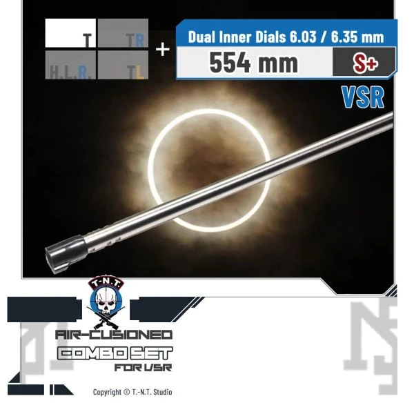 T-N.T. APS-X HOP-UP System VSR [日蝕] 管皮升級組 (554 mm + T-HOP/TR-HOP/HLR-HOP/TL-HOP)