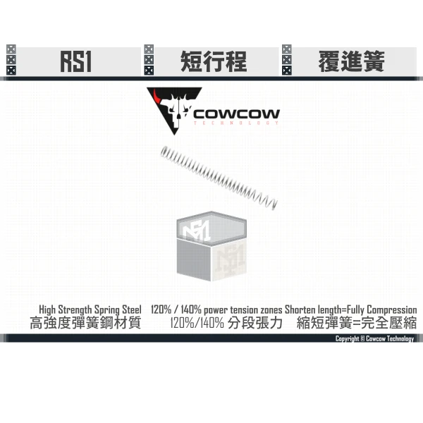 Cowcow Hi-capa RS1 覆進簧