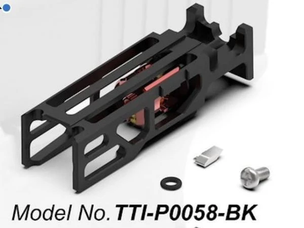 TTI WE G17 CNC 7075鋁合金零阻力輕量化黑飛機座