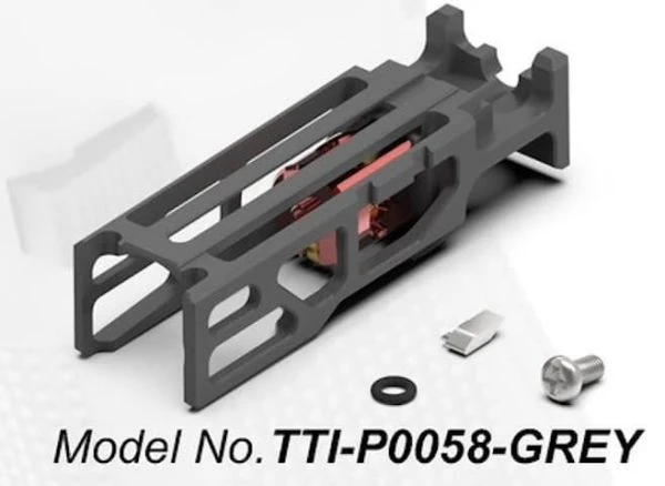 TTI WE G17 CNC 7075鋁合金零阻力輕量化灰色飛機座