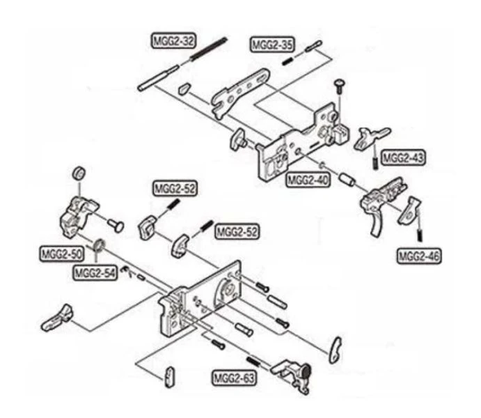 PH⁺ for MARUI MWS 扳機彈簧組 維修包