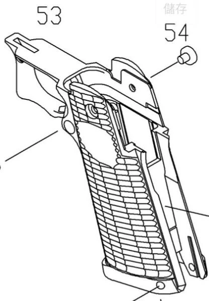 KJWORKS KP-19 原廠零件 #53