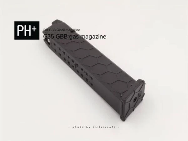 PH⁺ GLOCK 35發 長彈匣 蜂巢GBB瓦斯彈匣