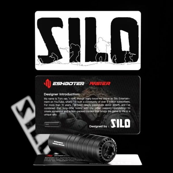 EShooter MASTER x SILO聯名款 可發煙發光器 有測速功能