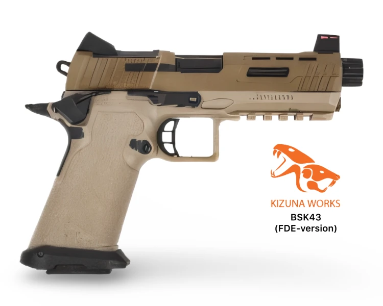 Kizuna BSK43 G-Capa GBB 低動能遊戲用槍 KW-P0050｜Airsoft 氣動手槍｜預購