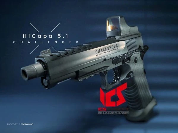 ICS Challenger/挑戰者 Hi-Capa 5.1 GBB/瓦斯手槍