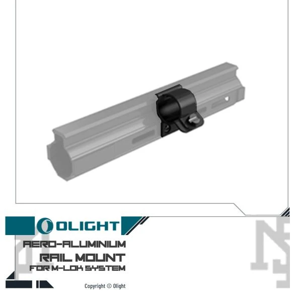 OLIGHT M-WM 戰術手電筒 M-LOK 夾具