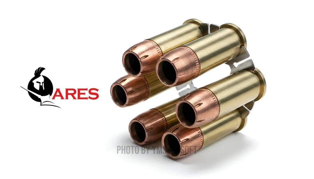 ARES 左輪6顆彈夾組+月亮夾