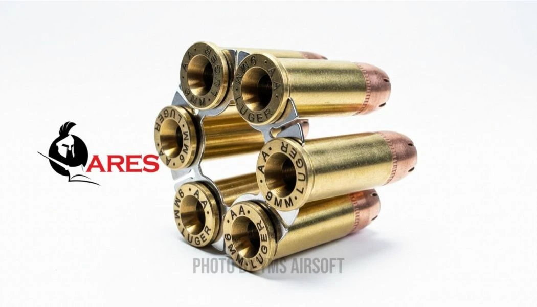 ARES 左輪6顆彈夾組+月亮夾